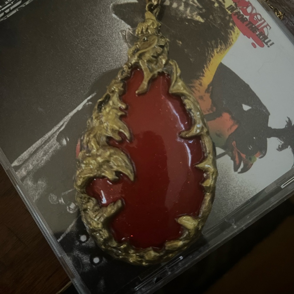 Love Witch Necklace Brutalist Art Piece/Reproduction